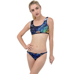 Star Ship Parody Art Starry Night The Little Details Bikini Set