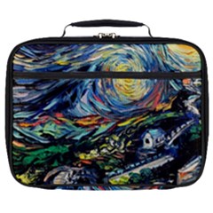 The Great Wall Nature Painting Starry Night Van Gogh Full Print Lunch Bag by Modalart