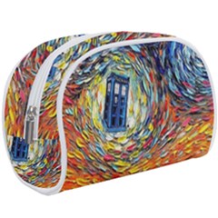 Tardis Starry Night Doctor Who Van Gogh Parody Make Up Case (large) by Modalart