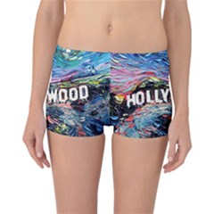 Hollywood Art Starry Night Van Gogh Reversible Boyleg Bikini Bottoms by Modalart