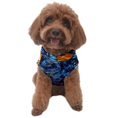 Cartoon Dog Vincent Van Gogh s Starry Night Parody Dog Sweater by Modalart