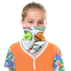 Set Collection Balloon Image Face Covering Bandana (kids) by Pakjumat