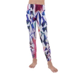 Abstract Art Work 1 Kids  Lightweight Velour Leggings