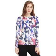 Abstract Art Work 1 Women s Long Sleeve Rash Guard