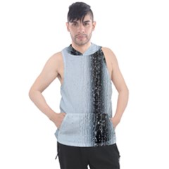 Rain Raindrop Drop Of Water Drip Men s Sleeveless Hoodie