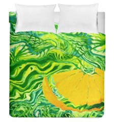 Zitro Abstract Sour Texture Food Duvet Cover Double Side (queen Size) by Amaryn4rt