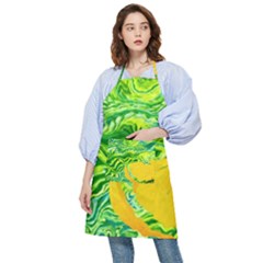 Zitro Abstract Sour Texture Food Pocket Apron by Amaryn4rt