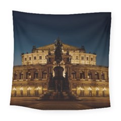 Dresden Semper Opera House Square Tapestry (large) by Amaryn4rt