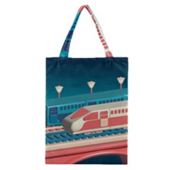 Bridge Transportation Train Toys Classic Tote Bag by Modalart