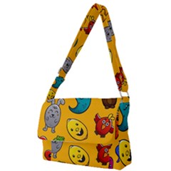 Graffiti Characters Seamless Ornament Full Print Messenger Bag (s) by Bedest