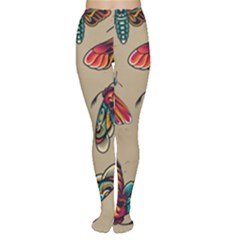 Tattoos Colorful Seamless Pattern Tights