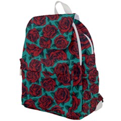 Vintage Floral Colorful Seamless Pattern Top Flap Backpack