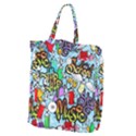 Graffiti Characters Seamless Patterns Giant Grocery Tote View2