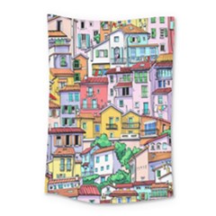 Menton Old Town France Small Tapestry by Bedest