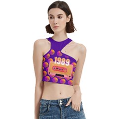 Taylor Swift 1989 80s Retro Cut Out Top