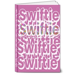 Taylor Swift 1989 Swiftie Pink  8  X 10  Hardcover Notebook