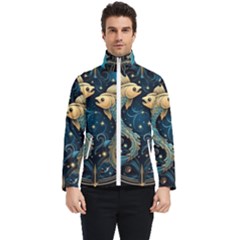 Fish Star Sign Men s Bomber Jacket