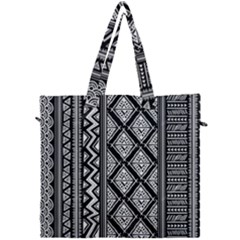 Tribal African Pattern Canvas Travel Bag