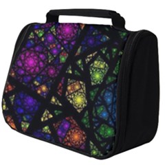 Stained Glass Crystal Art Full Print Travel Pouch (big) by Pakjumat