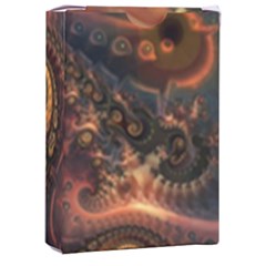 Paisley Abstract Fabric Pattern Floral Art Design Flower Playing Cards Single Design (rectangle) With Custom Box