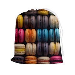 Macaroon Sweet Treat Drawstring Pouch (2xl) by Pakjumat