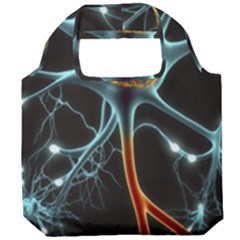 Organism Neon Science Foldable Grocery Recycle Bag by Pakjumat