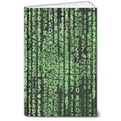 Matrix Technology Tech Data Digital Network 8  X 10  Hardcover Notebook by Pakjumat