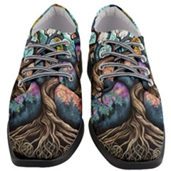 Tree Colourful Women Heeled Oxford Shoes