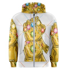 The Infinity Gauntlet Thanos Men s Zipper Hoodie