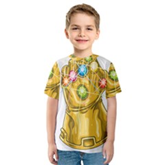 The Infinity Gauntlet Thanos Kids  Sport Mesh T-shirt