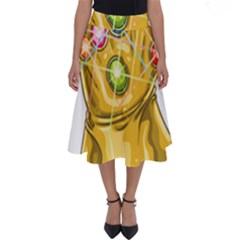 The Infinity Gauntlet Thanos Perfect Length Midi Skirt by Maspions
