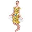 The Infinity Gauntlet Thanos Kids  Short Sleeve Dress View1