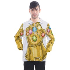 The Infinity Gauntlet Thanos Men s Half Zip Pullover by Maspions