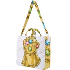 The Infinity Gauntlet Thanos Square Shoulder Tote Bag