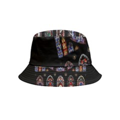 Chartres Cathedral Notre Dame De Paris Stained Glass Bucket Hat (Kids)