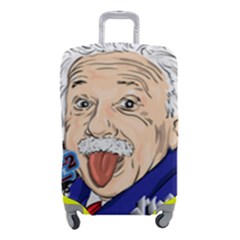 Albert Einstein Physicist Luggage Cover (small)