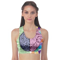 Brain Heart Balance Emotion Fitness Sports Bra