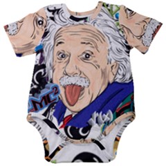 Albert Einstein Physicist Baby Short Sleeve Bodysuit