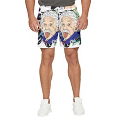 Albert Einstein Physicist Men s Runner Shorts by Maspions