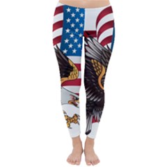 American Eagle Clip Art Classic Winter Leggings by Maspions