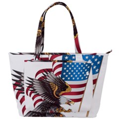 American Eagle Clip Art Back Pocket Shoulder Bag 