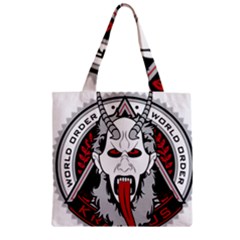 Krampus Zipper Grocery Tote Bag