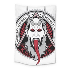 Krampus Small Tapestry by Maspions