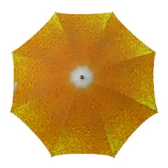 Beer Bubbles Pattern Golf Umbrellas