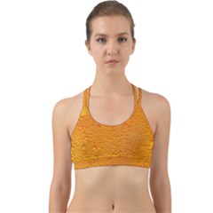 Beer Bubbles Pattern Back Web Sports Bra by Maspions