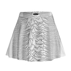 Joy Division Unknown Pleasures Mini Flare Skirt
