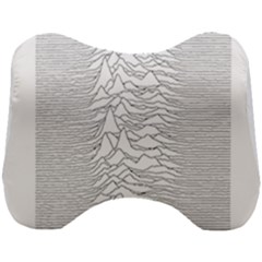 Joy Division Unknown Pleasures Head Support Cushion by Maspions