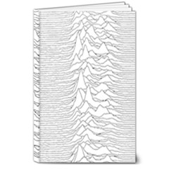 Joy Division Unknown Pleasures 8  X 10  Hardcover Notebook