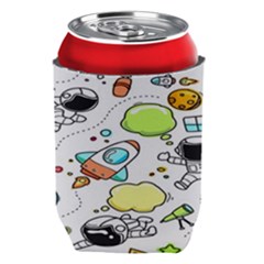 Sketch Cartoon Space Set Can Holder