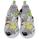 Sketch Cartoon Space Set Kids  Velcro No Lace Shoes View1